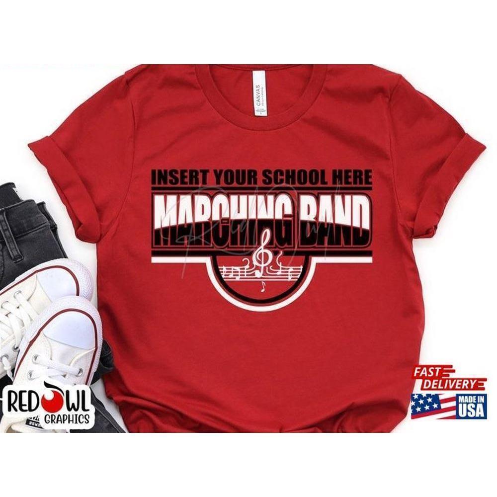 Marching Band Musician School Pride Graphic T-Shirt